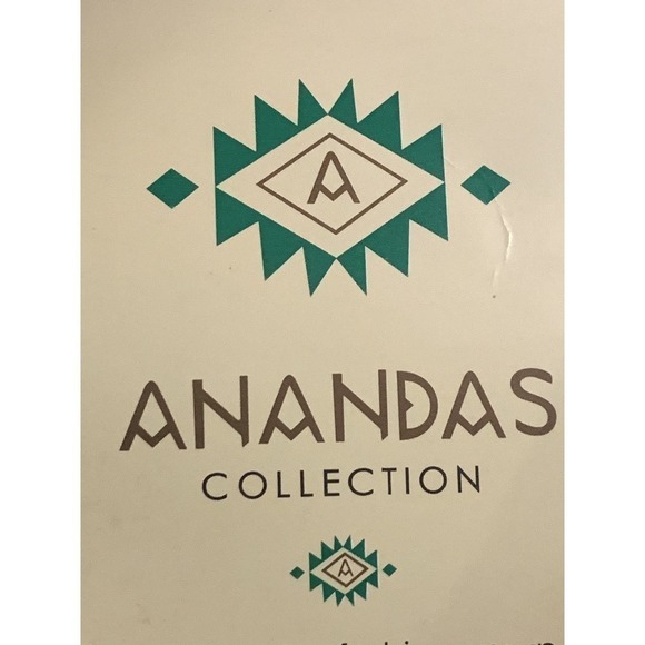 NWT Anandas Collection multimedia top, extra large, tiered, bohemian, hippie - Picture 8 of 9